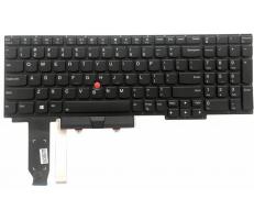 Lenovo Tastatura pentru Lenovo Thinkpad E15 Gen 1, Gen 2 iluminata US