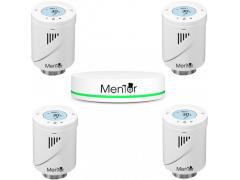 Mentor Kit Cap Termostatic pt calorifer si HUB Smart Mentor 4.1 ZigBee