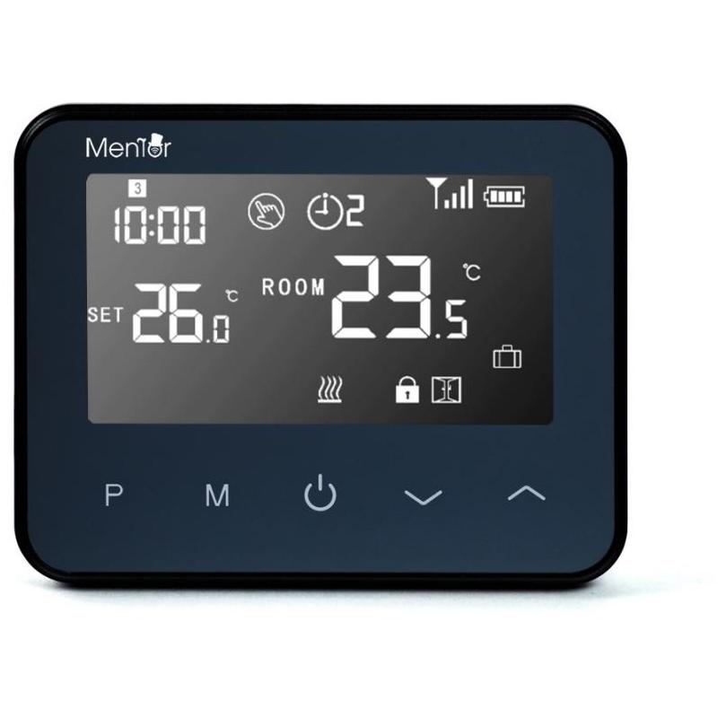 Mentor Termostat centrala Smart wireless Mentor TSW009 WiFi LCD 3V 2xAA Premium